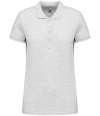 KB255 K255 Kariban Ladies Short Sleeve Piqué Polo Shirt Ash Heather colour image